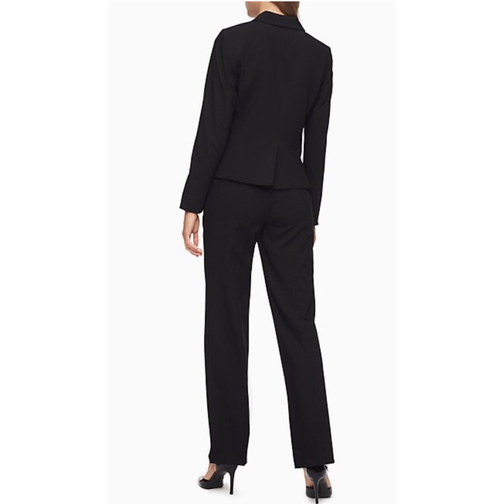 Calvin Klein Two Button Black Suit Jacket - Picture 4 of 12